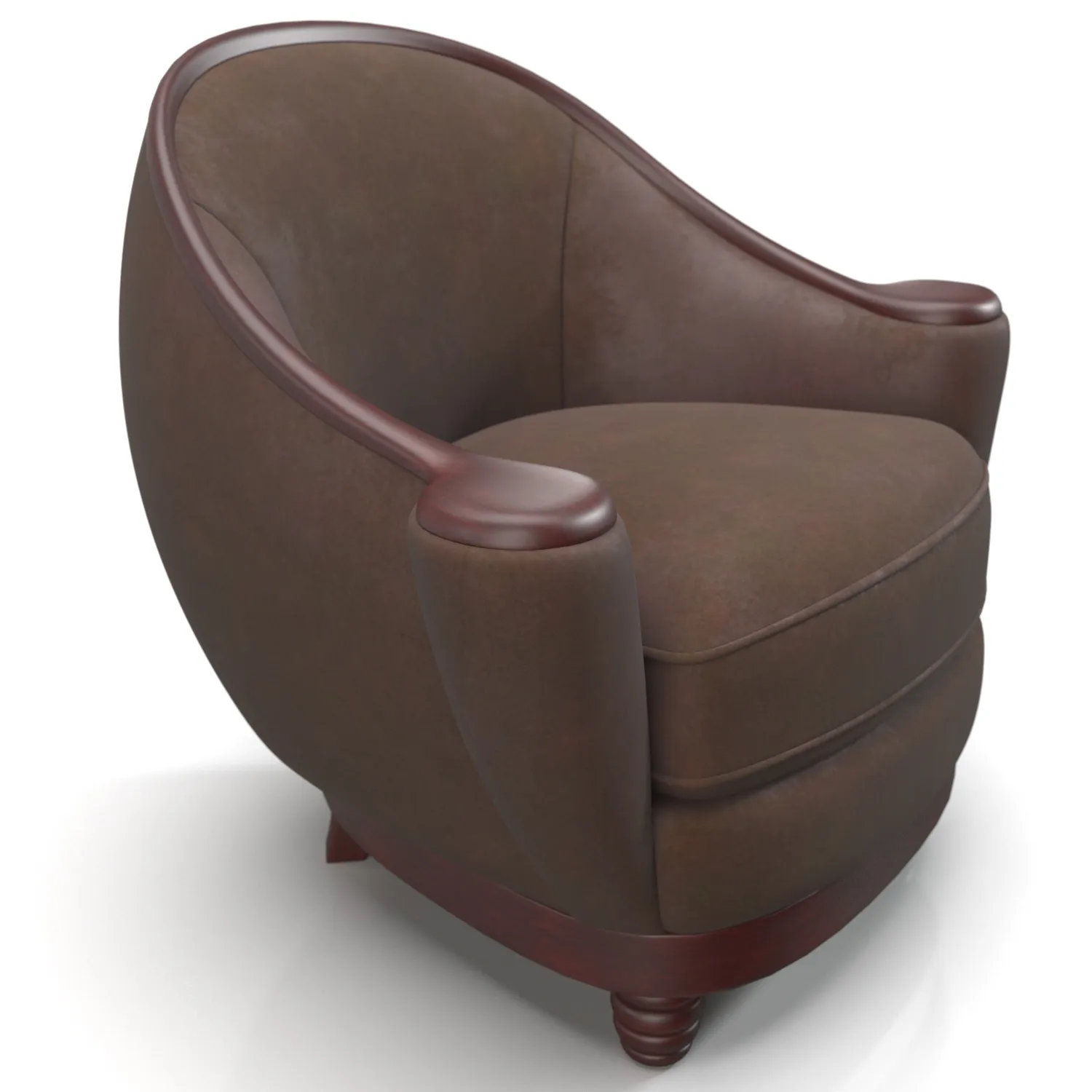 Bergere Lounge Armchair PBR 3D Model_05